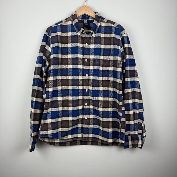 J. Crew Factory Other - J Crew Factory Men's Slim Fit Flannel Oxford Shirt, Size XL